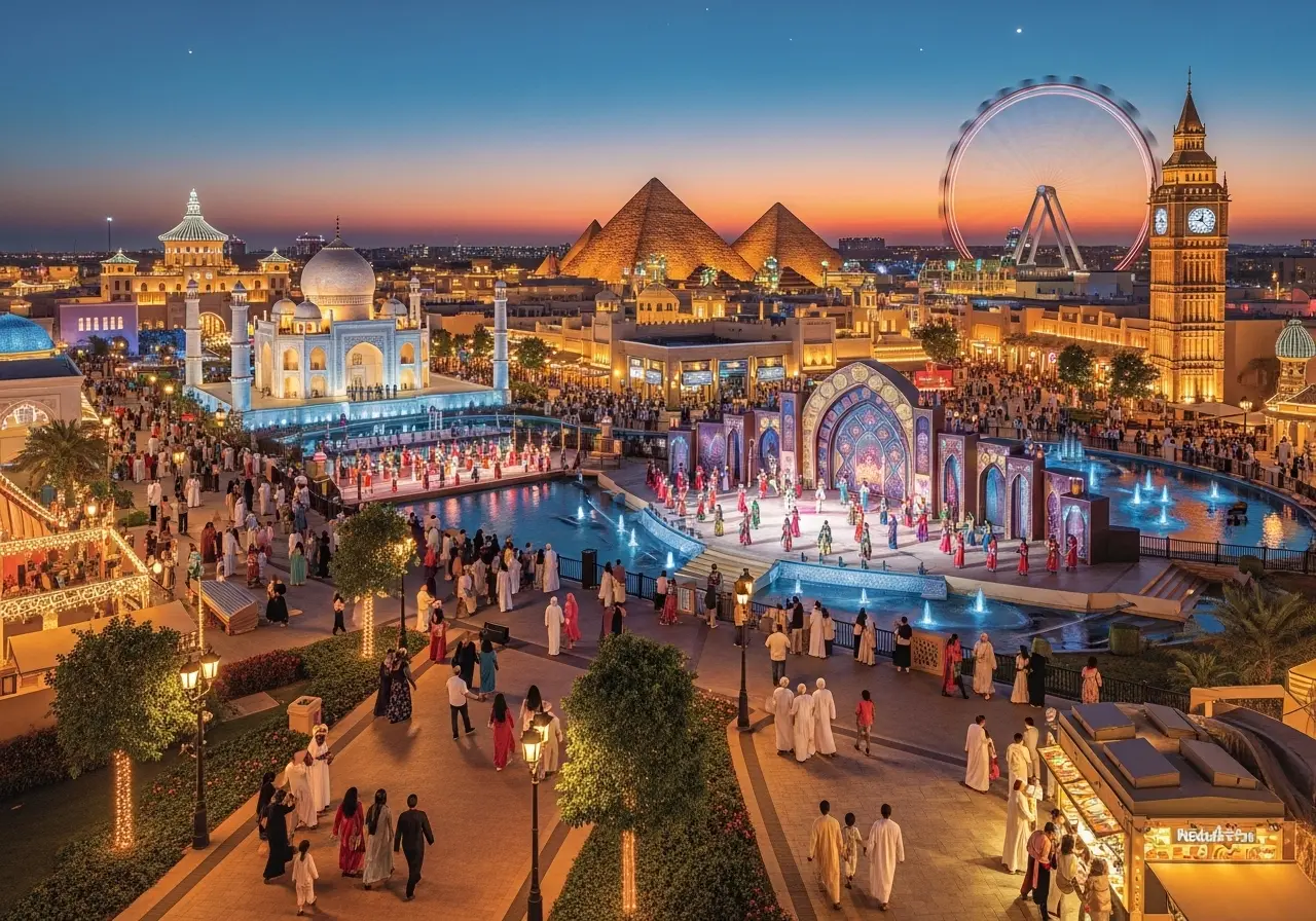 Read more about the article A Kaleidoscope of Cultures: Your Journey into the Heart of Global Village Dubai