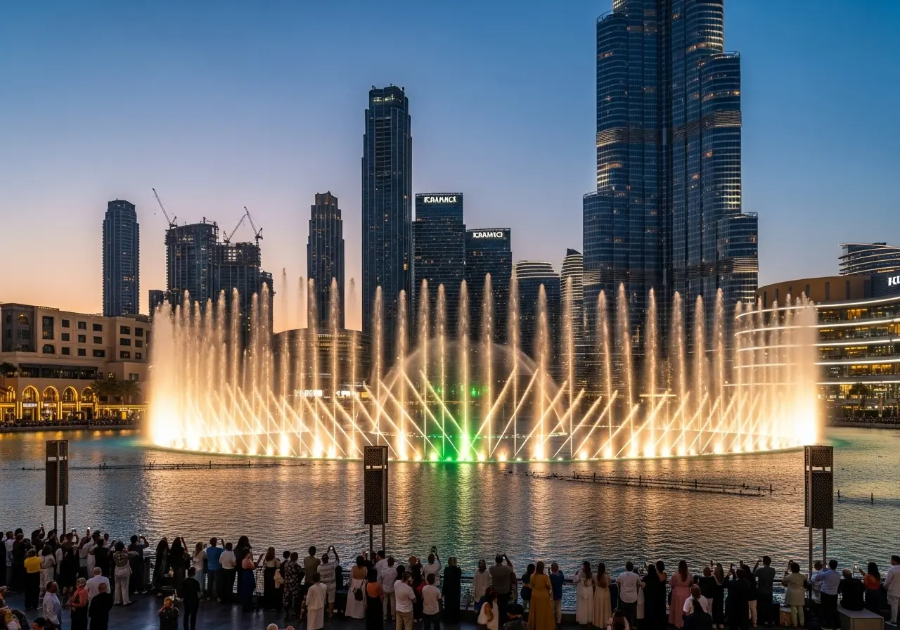 Read more about the article A Symphony of Water and Light: A Journey into the Dubai Mall & Fountain Show