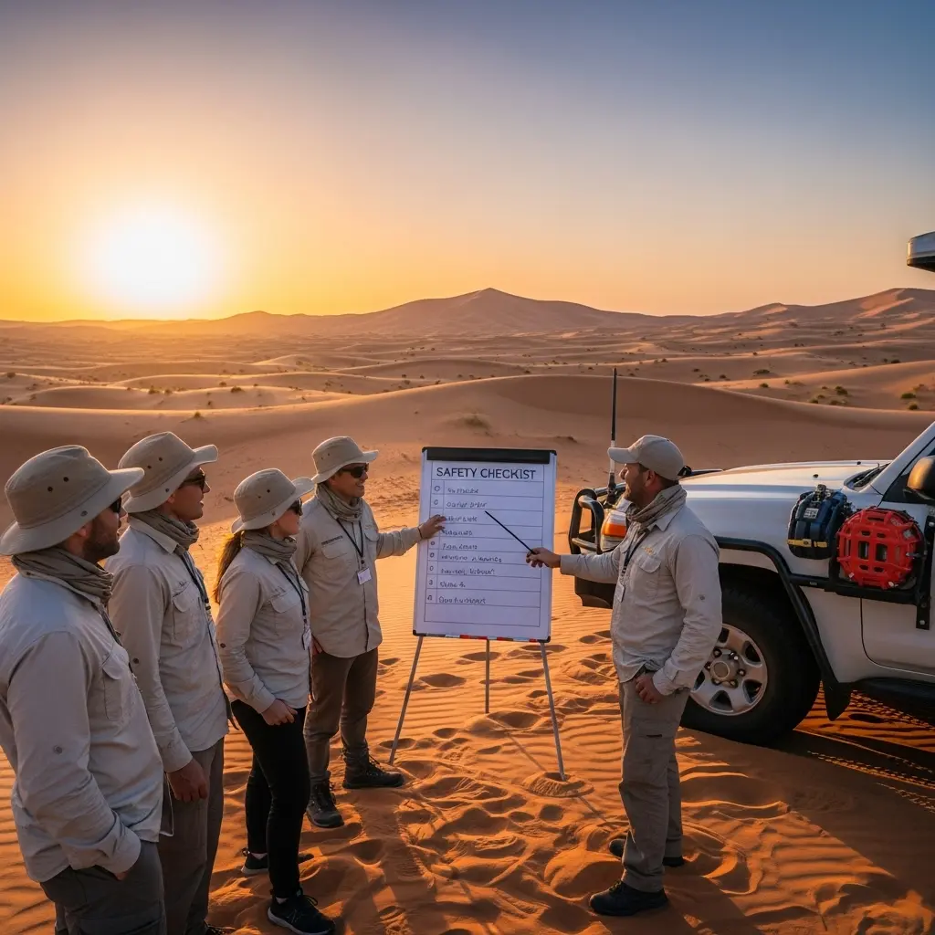 Read more about the article A First-Timer’s Guide to Desert Safari Safety: 15 Essential Tips