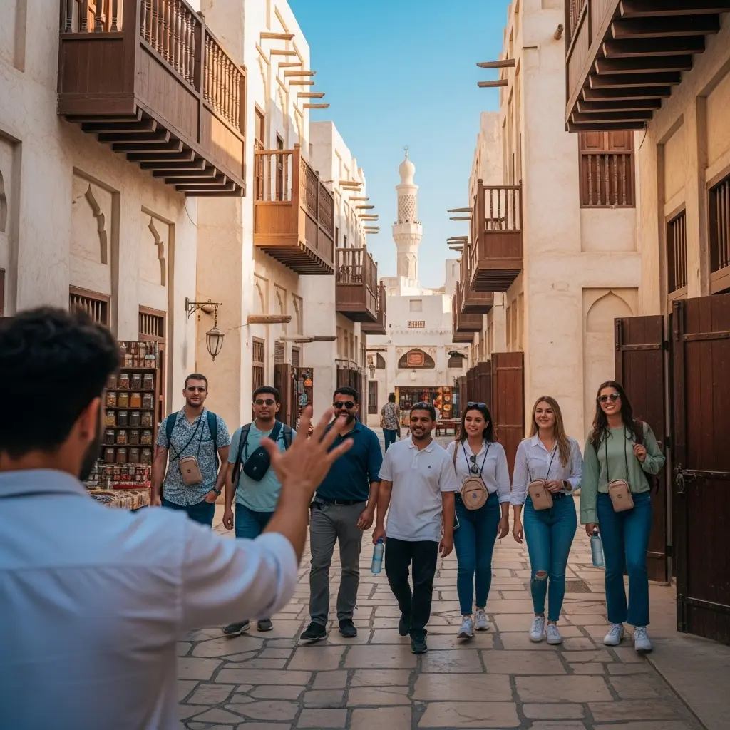 Read more about the article Beyond the Skyscrapers: Uncovering Dubai’s Heartbeat on Foot