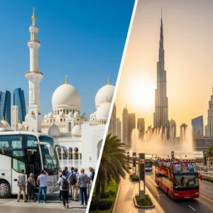 Read more about the article The Tale of Two Emirates: An In-Depth Showdown Between an Abu Dhabi and Dubai City Tour