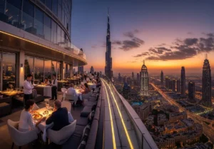 Read more about the article A Culinary Constellation: A Journey into the World of SkyHigh Dining in Downtown Dubai