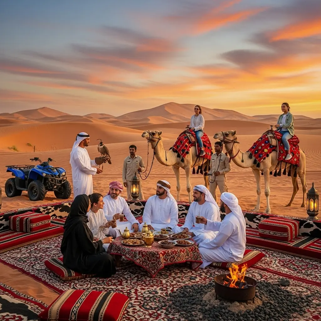 Read more about the article The Unseen Heartbeat: How Desert Safaris Fuel UAE Cultural Tourism