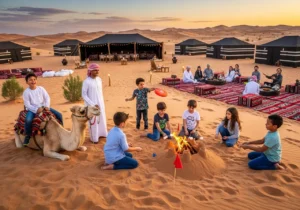 Read more about the article A World of Wonder: The Ultimate Guide to Why Kids Love Desert Safari Camps