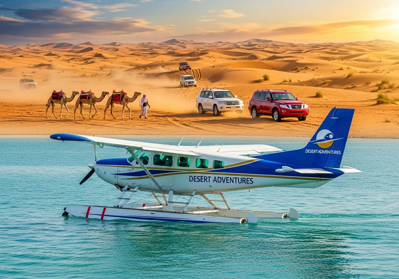 Read more about the article A Journey from the Heavens to the Horizon: The Soul of a Seaplane and Desert Safari
