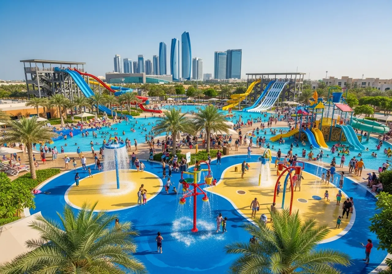Read more about the article The Ultimate Guide to Beat the Summer Heat in Abu Dhabi: Top Splash Zones