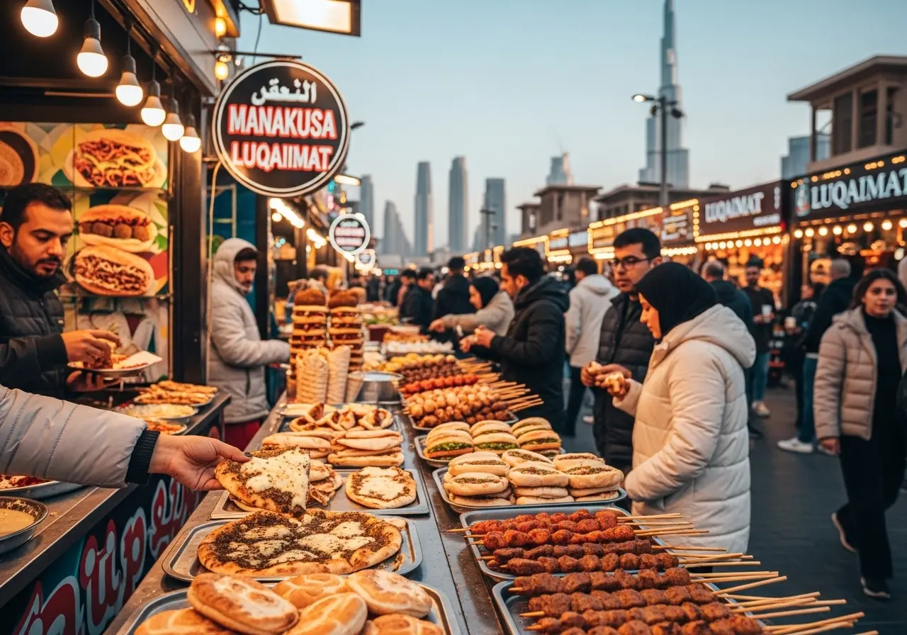 Read more about the article Street Food in Dubai: A Flavorful Journey Through the City’s Soul