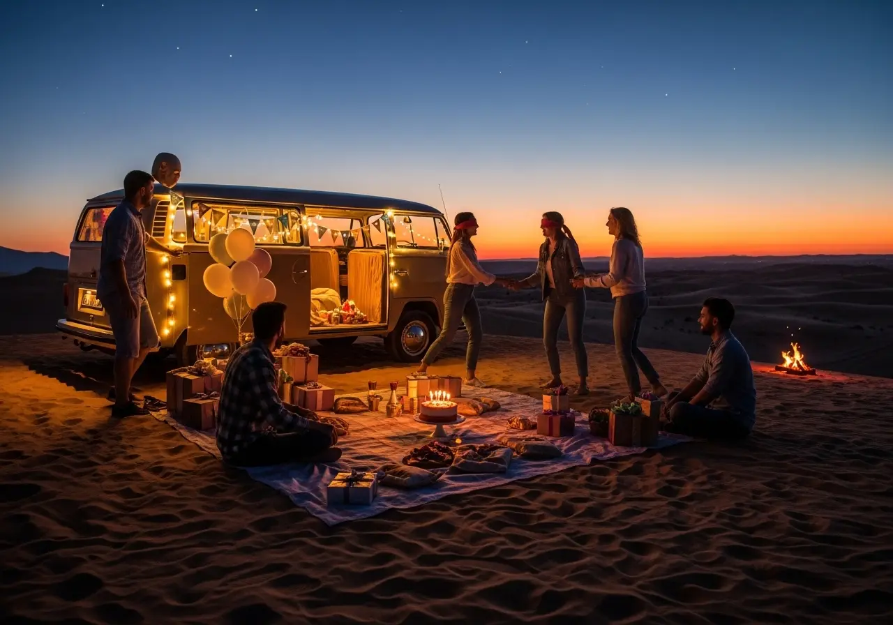 Read more about the article A Canvas of Stars: Crafting the Ultimate Birthday Surprises in the Desert