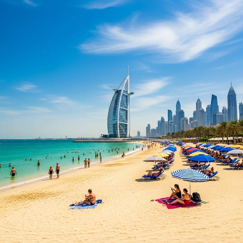 Read more about the article Beyond the Resorts: Discovering the Sparkling Sands of Dubai’s Public Beaches