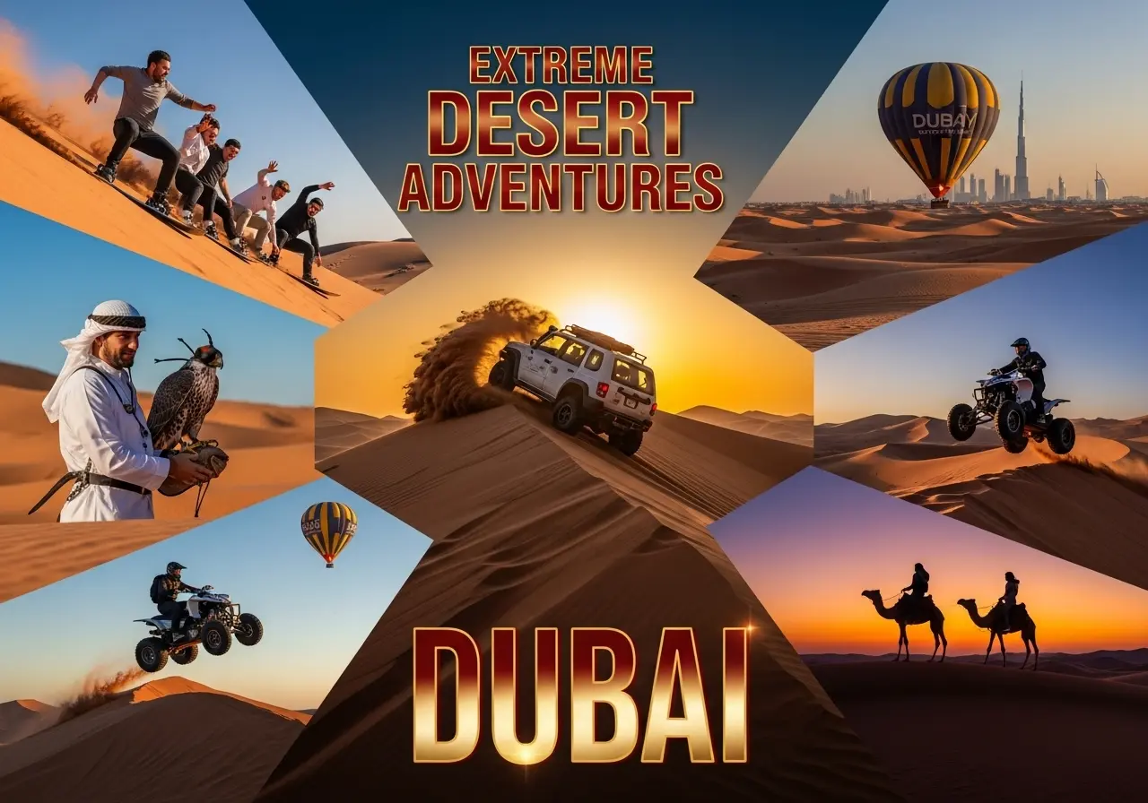 Read more about the article Beyond the Horizon: A Journey into Dubai’s Extreme Desert Adventures