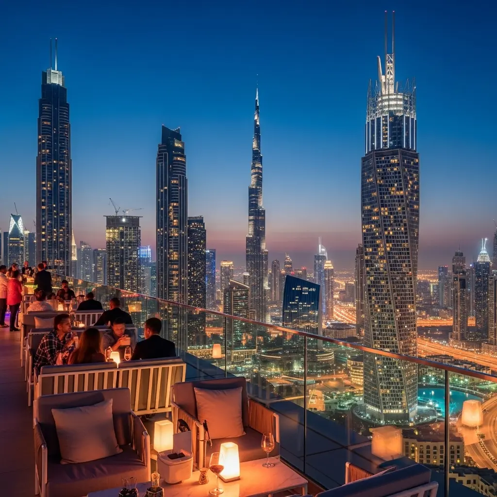 Read more about the article Above the Clouds: Your Ultimate Tour of Dubai’s Most Spectacular Rooftop Bars