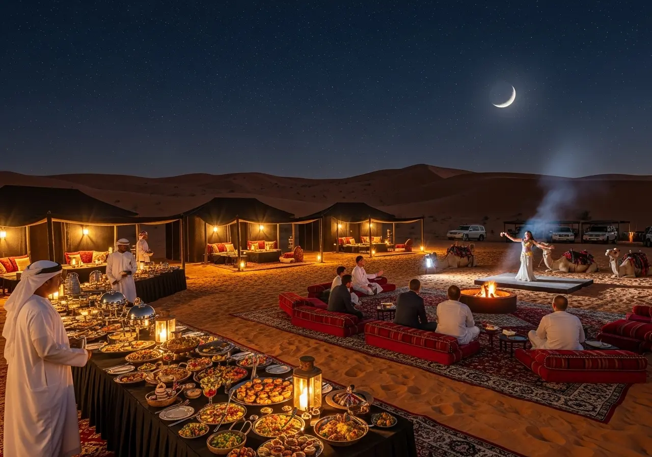Read more about the article Sleeping Under the Stars: A Journey into the Heart of an Overnight Dubai Safari