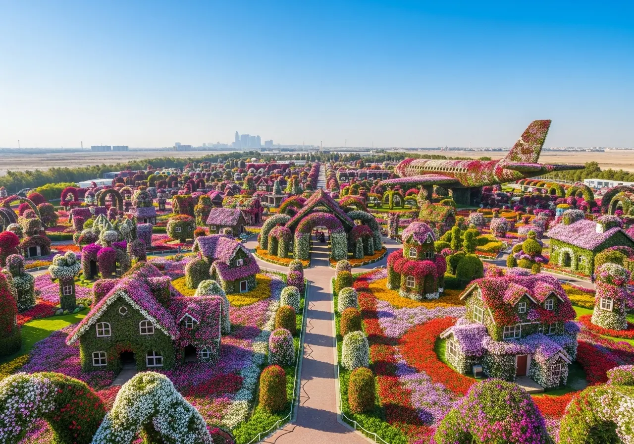 Read more about the article A Floral Wonderland: The Ultimate Guide to Dubai Miracle Garden