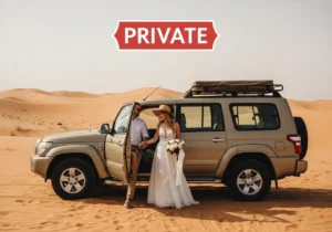 Read more about the article A Canvas of Gold: Crafting Your Perfect Private Desert Safari for Couples