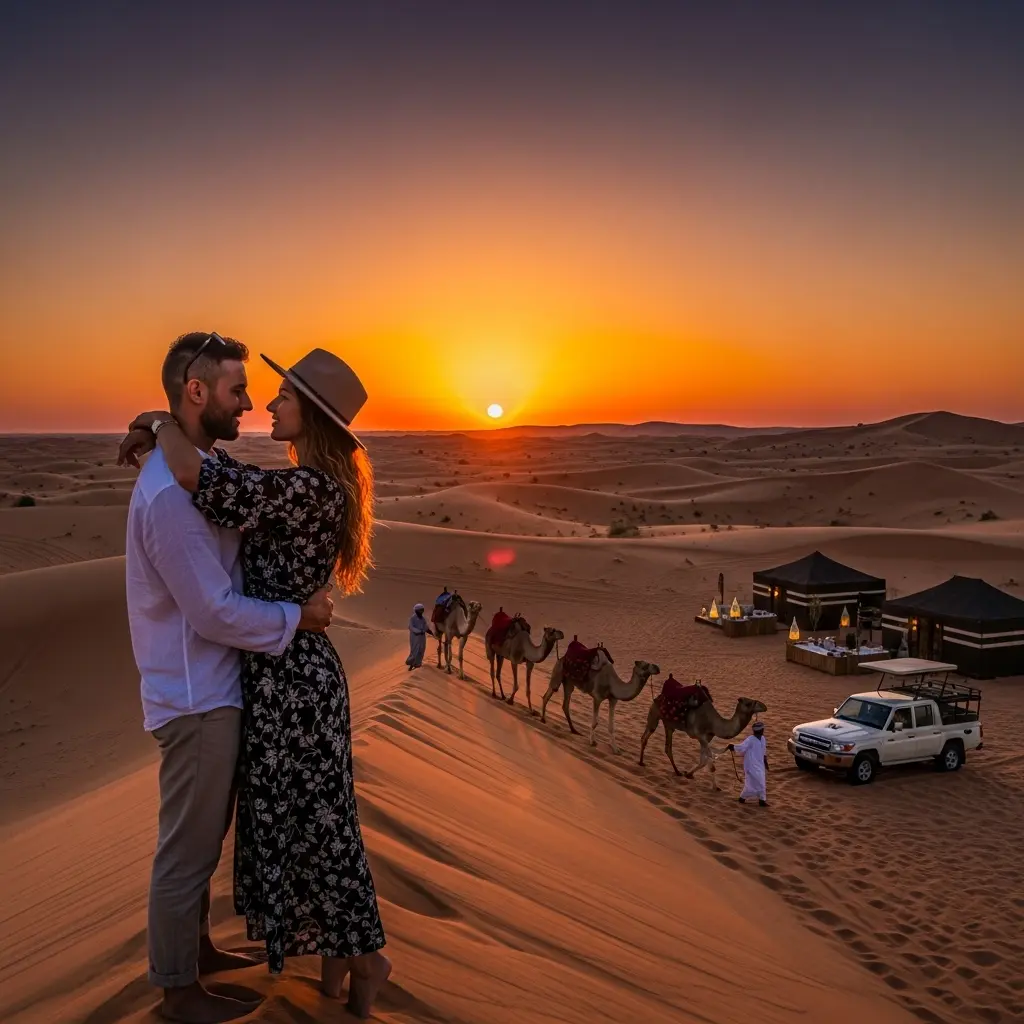 Read more about the article Desert Safari for Adventure Couples: 16 Powerful Secrets to Booking the Most Thrilling Trip