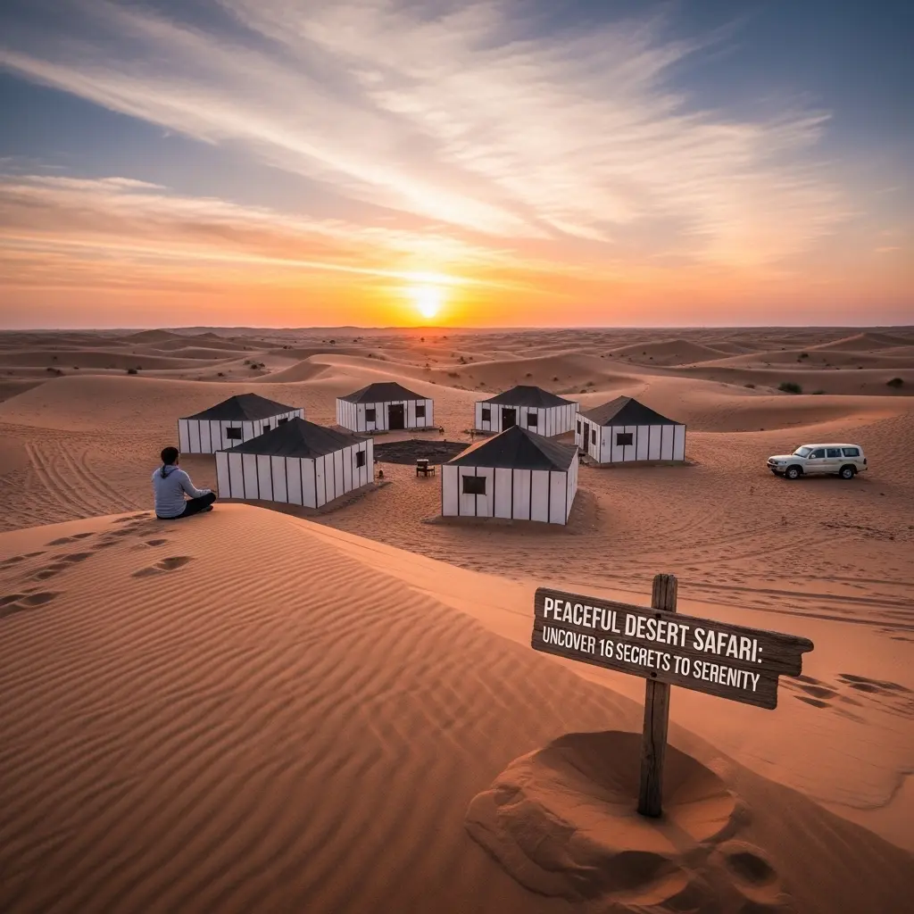 Read more about the article Peaceful Desert Safari: 16 Powerful Secrets to Finding the Most Tranquil UAE Experience