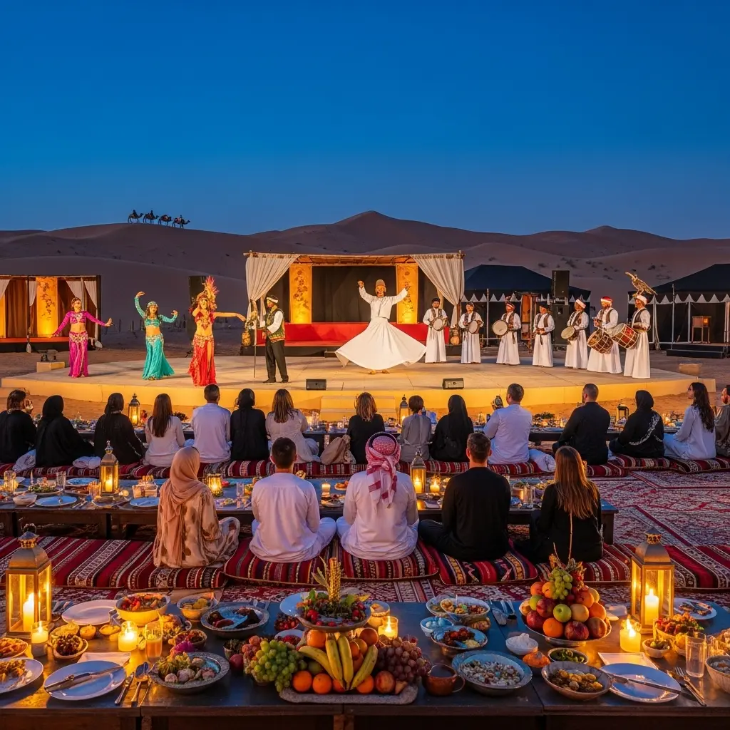 Read more about the article The Global Stage: Unveiling the Multicultural Desert Safari