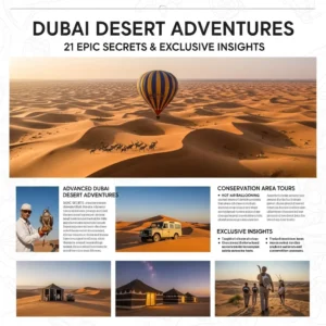 Read more about the article Dubai Desert Adventures: 21 Epic Secrets to Escape the Ordinary Safari Tours
