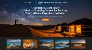 Read more about the article Overnight Desert Safari: 15 Stunning Secrets to Your Perfect Bedouin Tent Stay