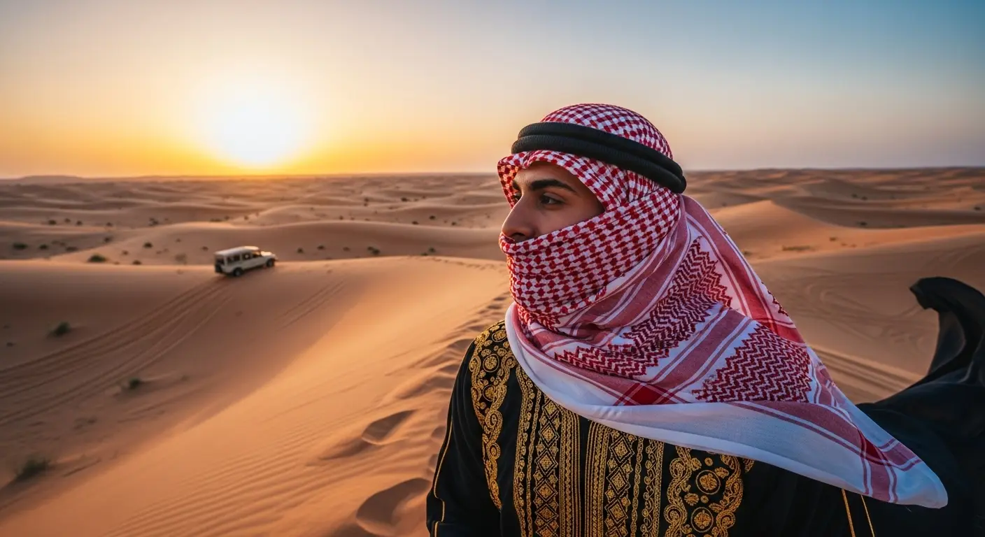 Read more about the article Arabic Costume Photoshoot: 19 Powerful Secrets to Your Ultimate Desert Safari Experience
