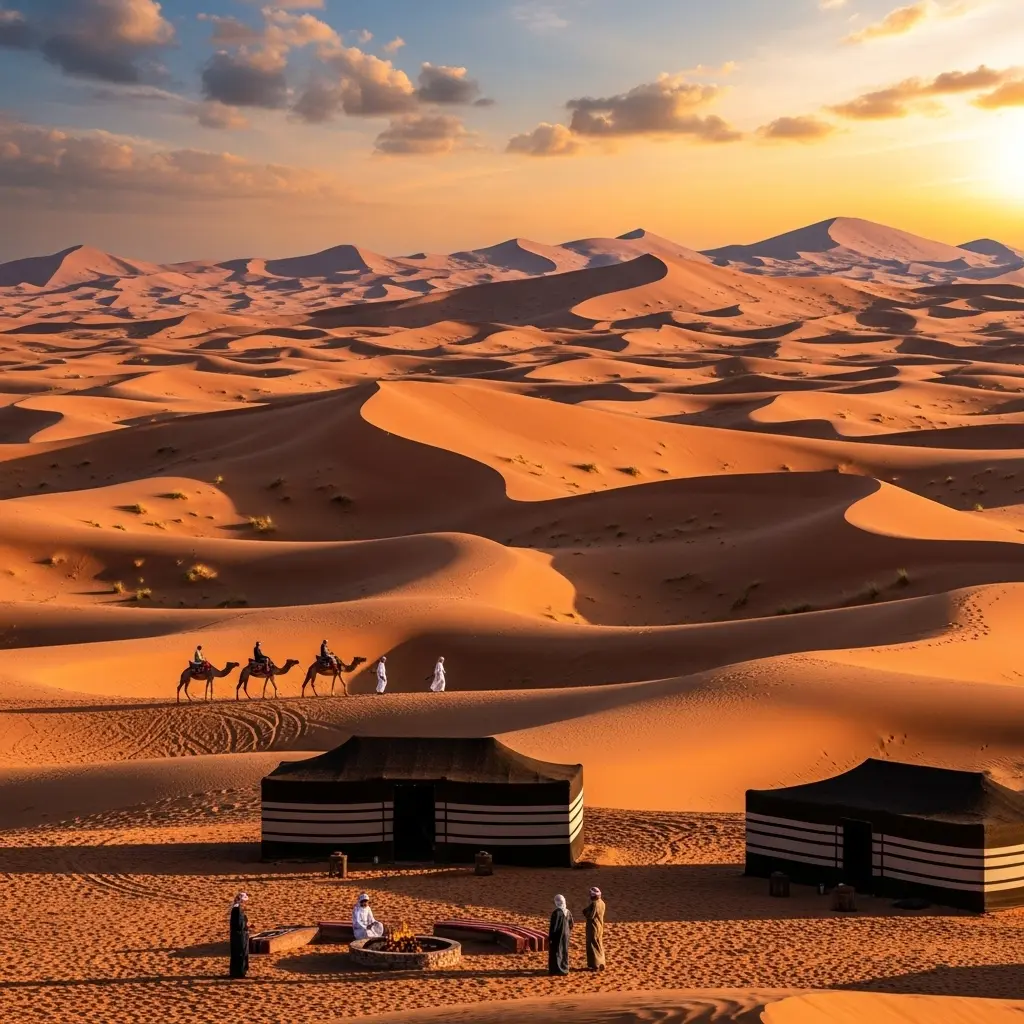 Read more about the article The Unmatched Contrast: Unlocking the Secrets of the Unique Dubai Desert