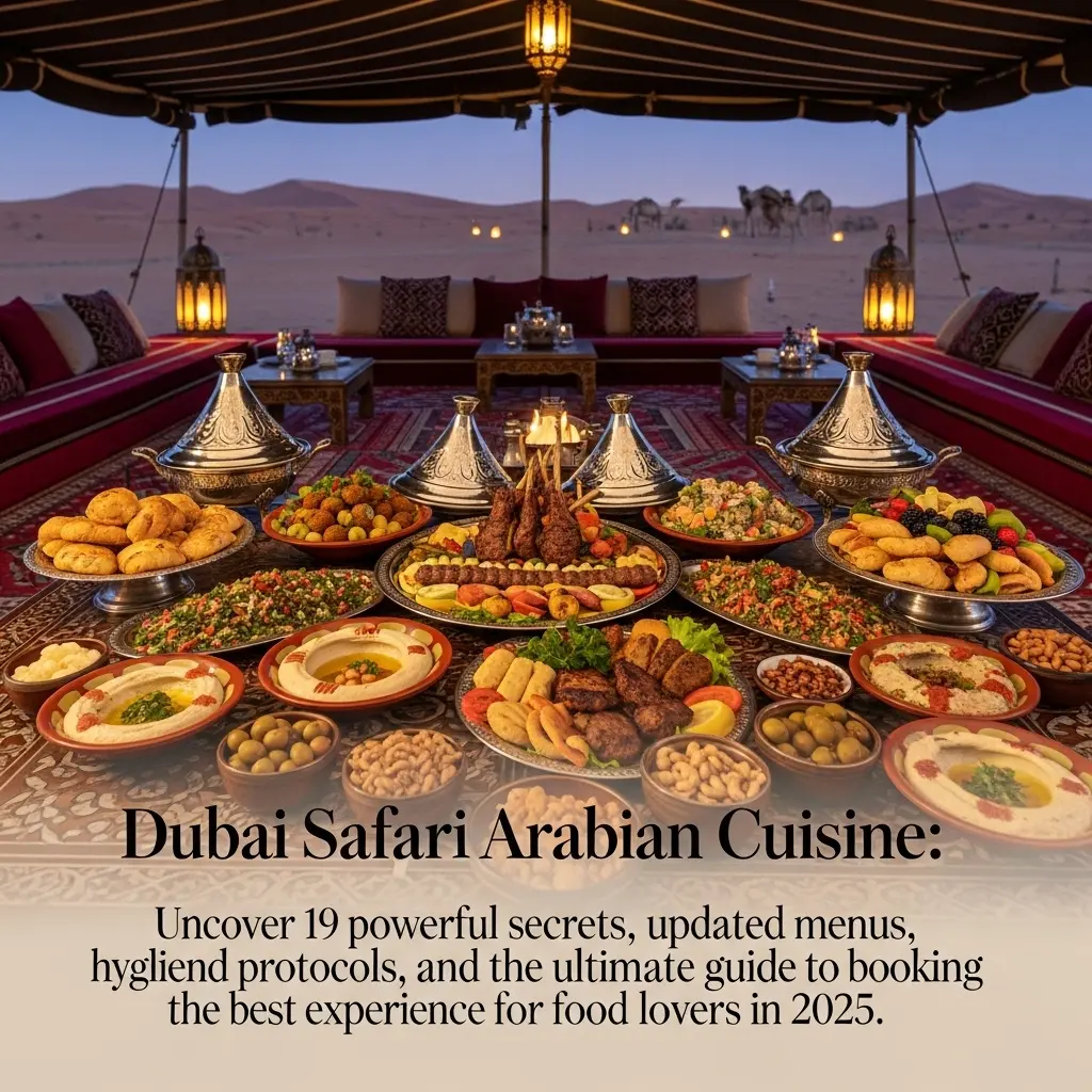 Read more about the article Dubai Safari Arabian Cuisine: 19 Powerful Secrets to Booking the Best 5-Star Traditional Feast Now