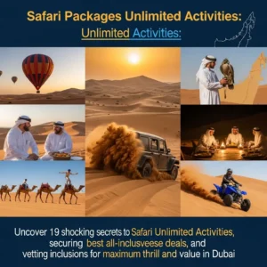 Read more about the article Dubai Safari Packages With Unlimited Activities Included
