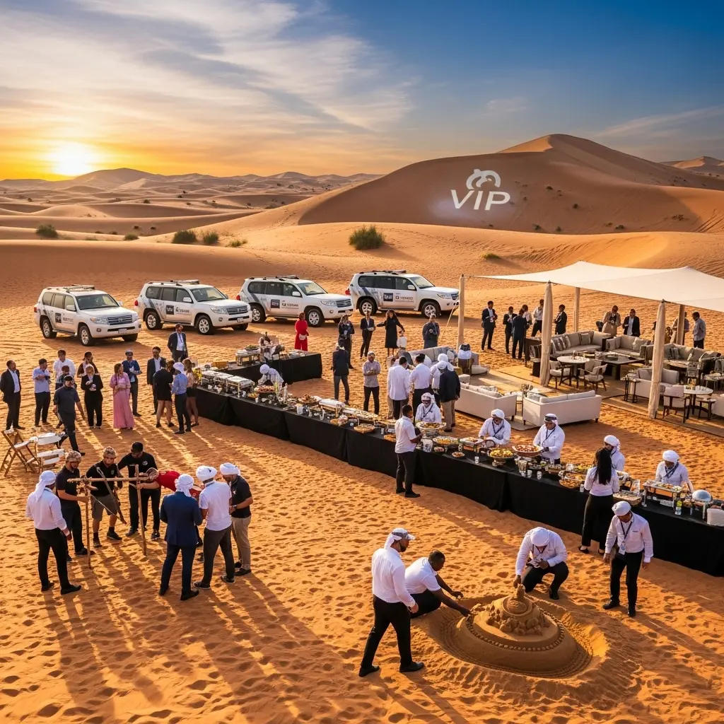 Read more about the article Dubai Desert Safari for Corporate Groups & Team Events