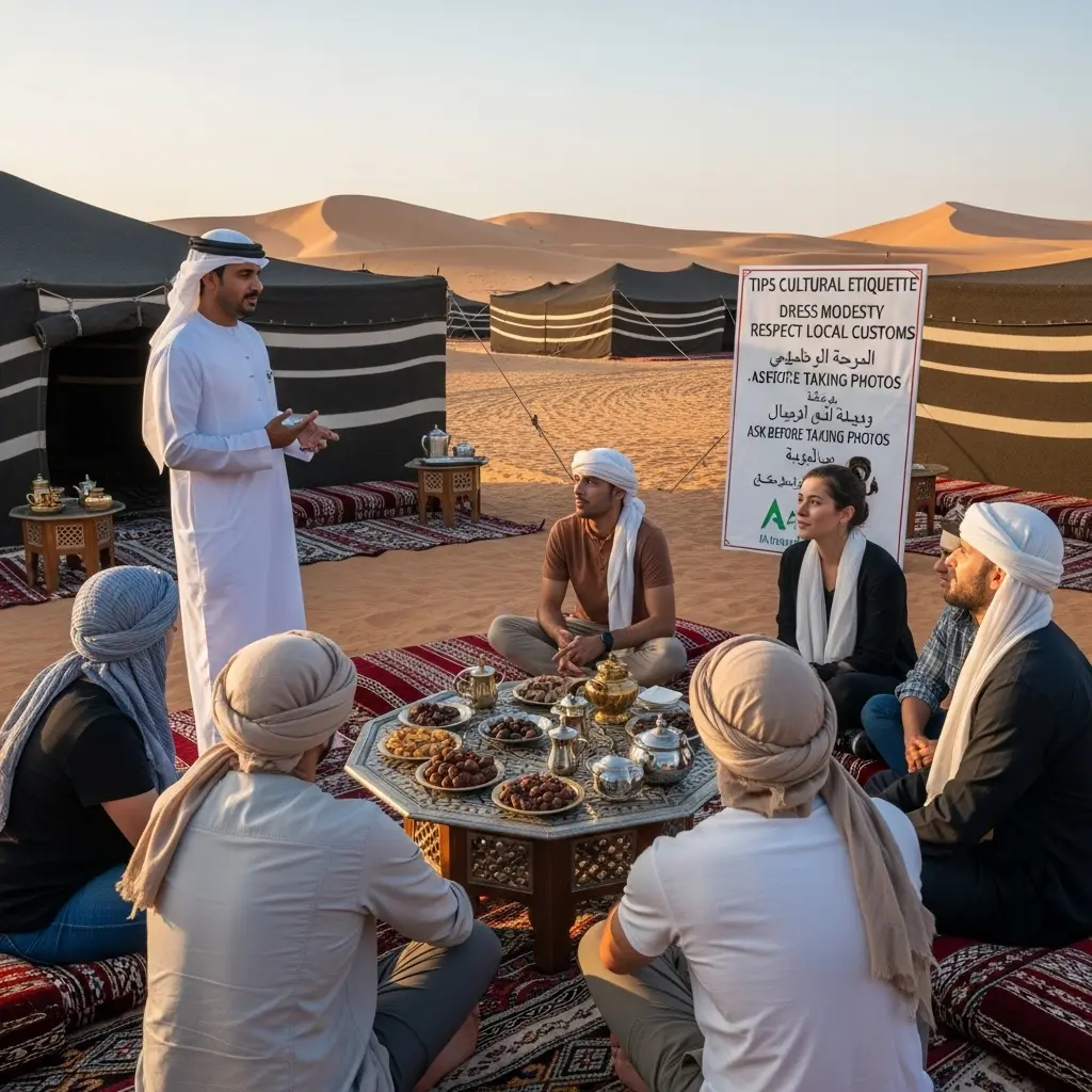Read more about the article Dubai Safari Etiquette: Navigating the Cultural Heart of the Arabian Sands