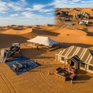 How Desert Safari Camps Are Built and Removed Without a Trace