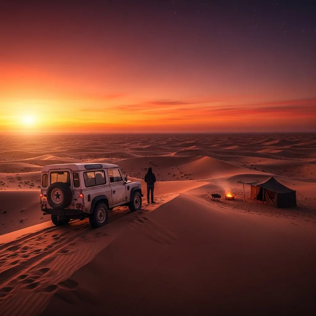 Read more about the article Desert Safari Without a Schedule: 13 Secrets to Spontaneous Freedom