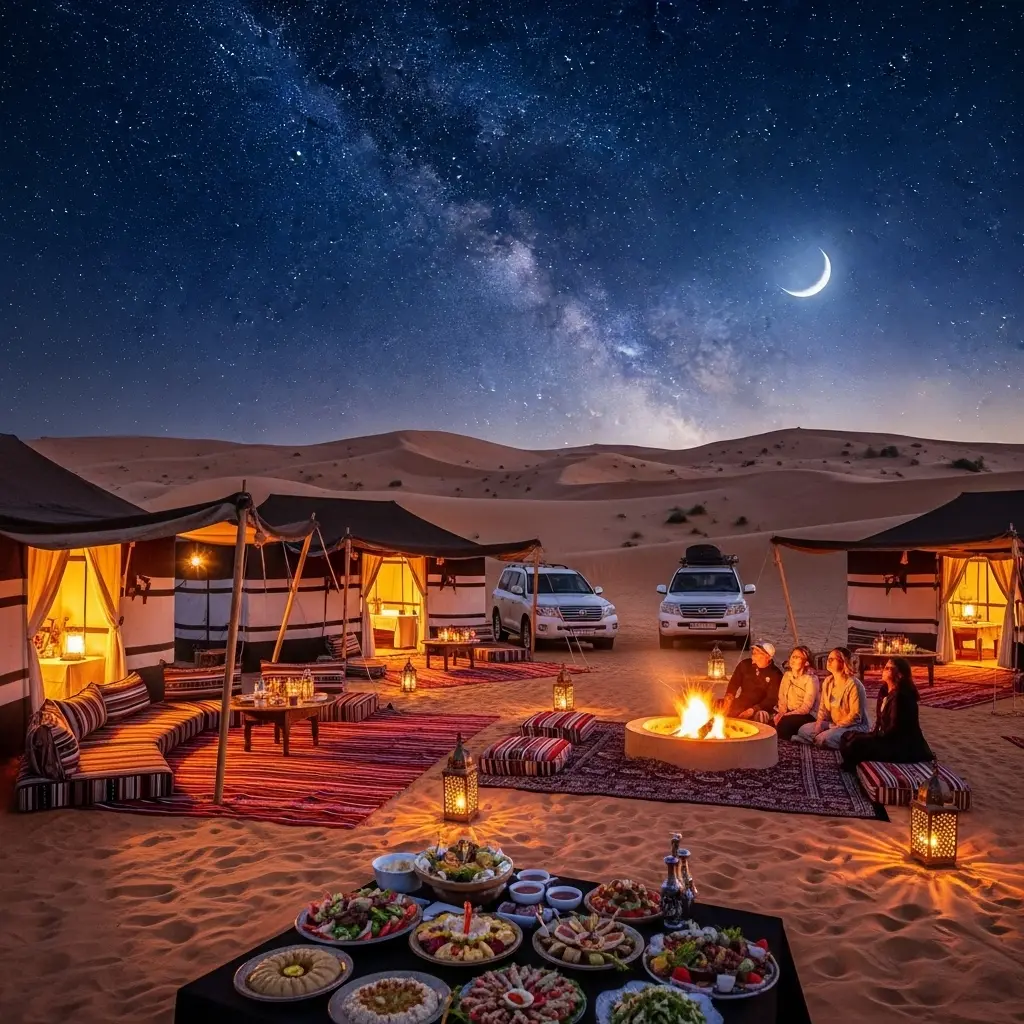 Read more about the article Overnight Safari 10 Top Secrets to Dubai Desert Camping