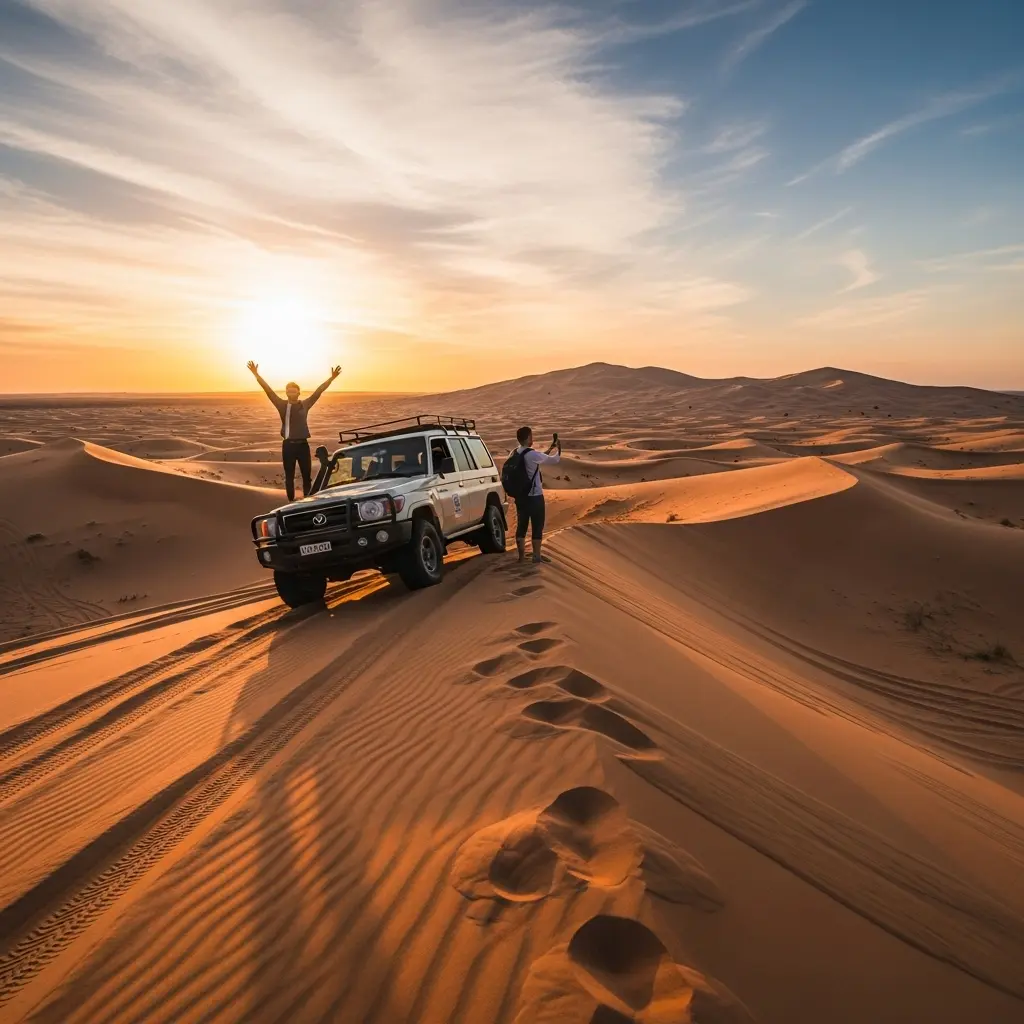 Read more about the article Beyond Checklists 10 Inspiring Secrets for a Dubai Desert Safari