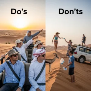 Safari Dos and Donts: 10 Essential Rules for a Perfect Dubai Trip