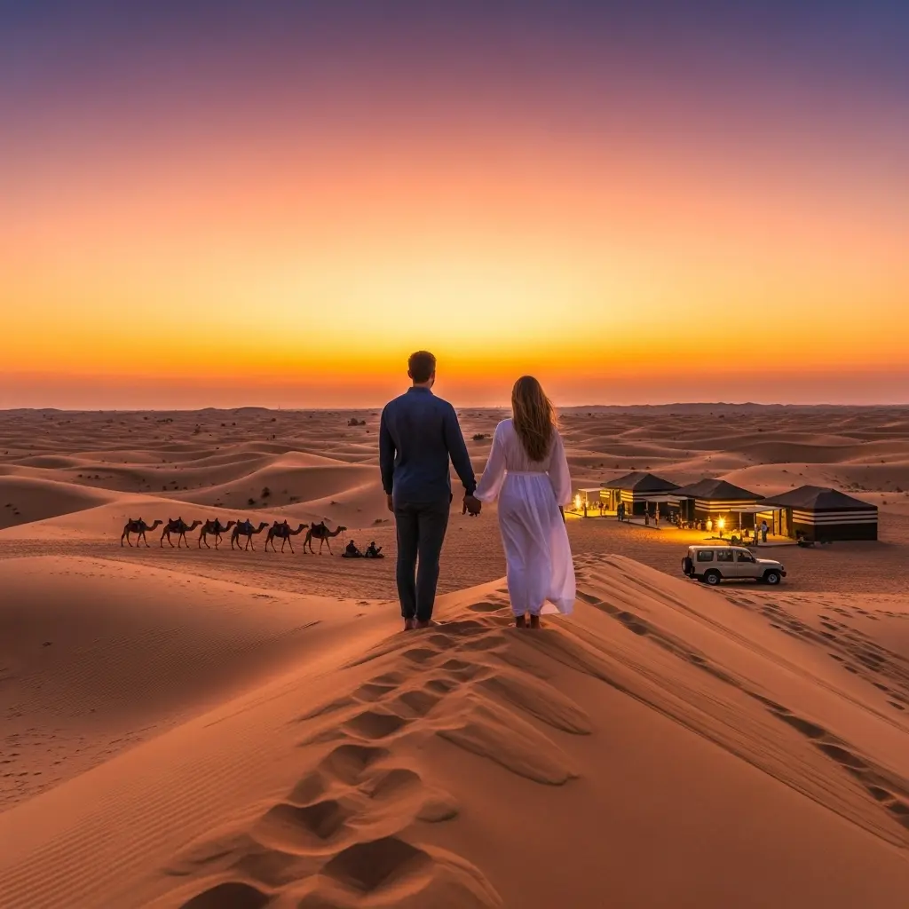You are currently viewing Dubai Safari Couples: Creating Magical Romantic Memories in the Golden Dunes