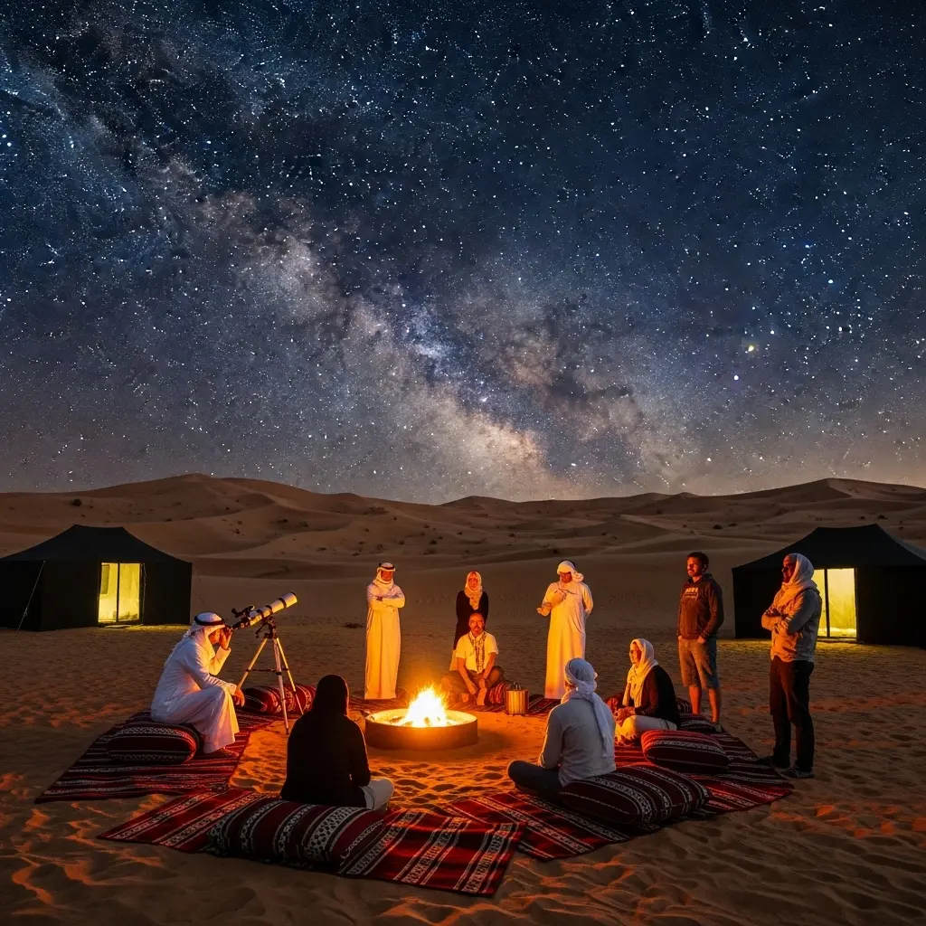 Read more about the article Overnight Desert Safari Stargazing: 11 Magical Secrets for a Cosmic Night