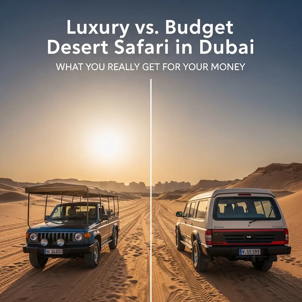 Read more about the article Dubai Desert Safari: The Brutal Truth About Luxury and Budget Options