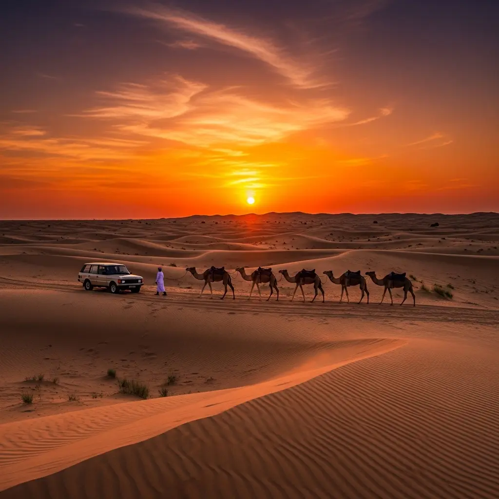 You are currently viewing Dubai Sunset Magic: 10 Remarkable Spots for the Most Breathtaking Desert Views