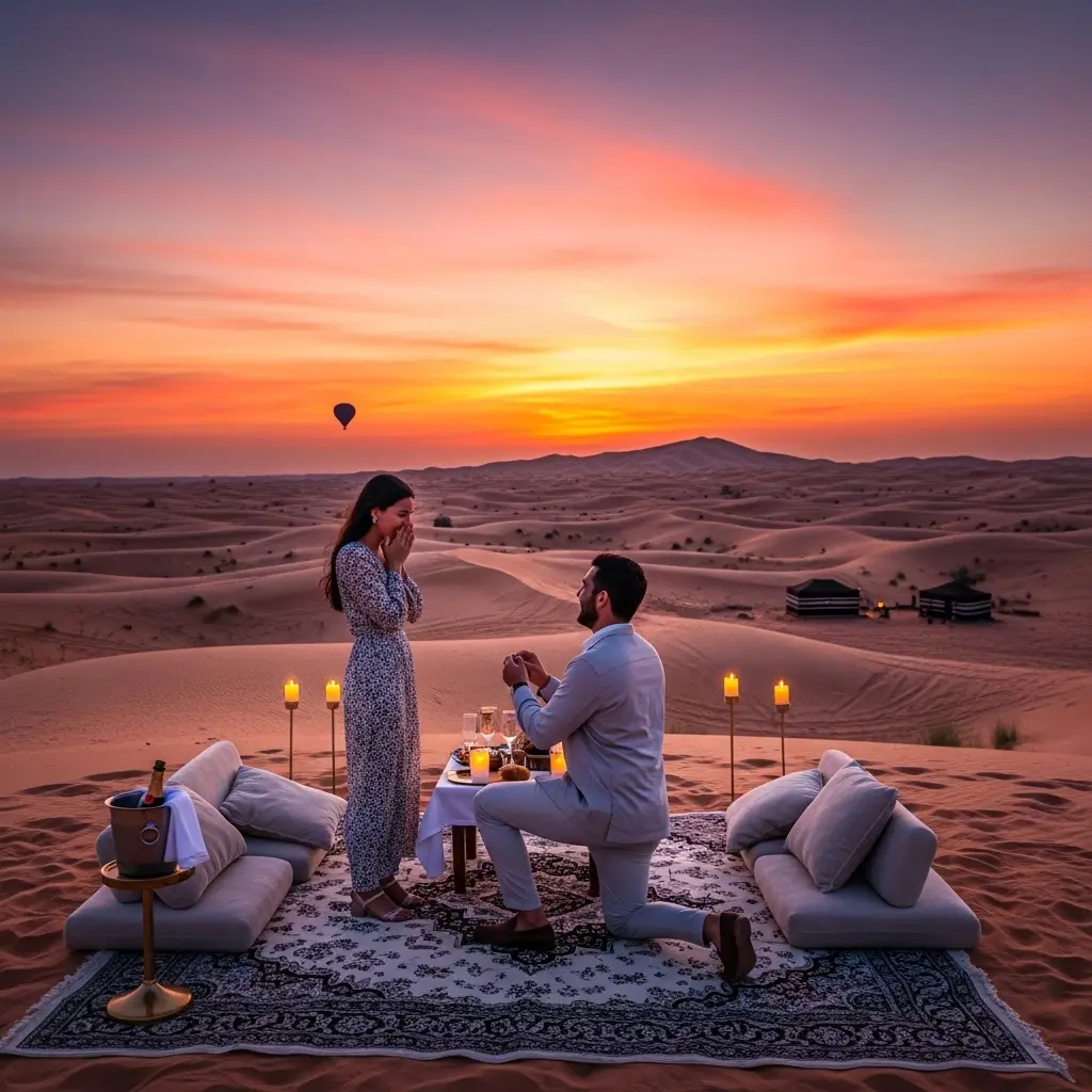 You are currently viewing Romantic Desert Safari: 7 Enchanting Reasons to Date in the Dunes