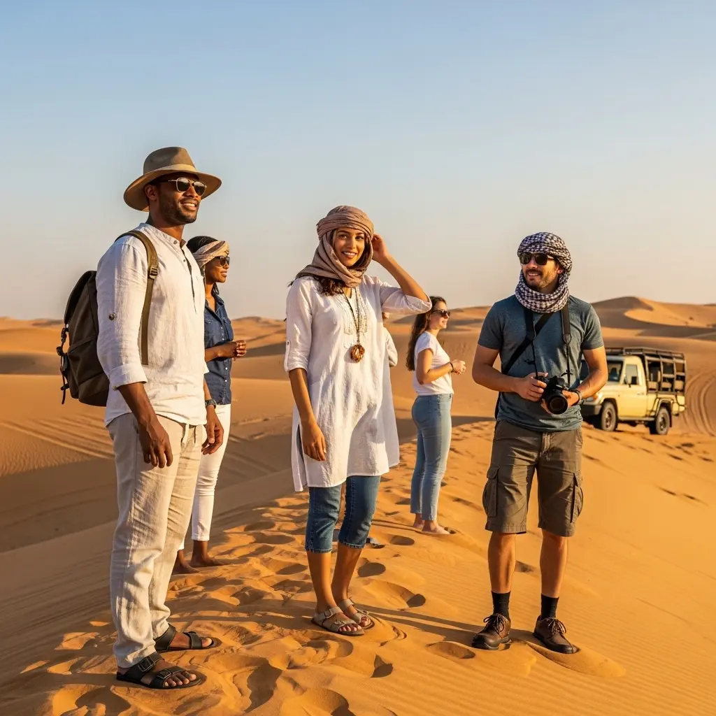 Read more about the article Dubai Desert Safari Outfits: 10 Stunning Style Tips for Your 2026 Adventure