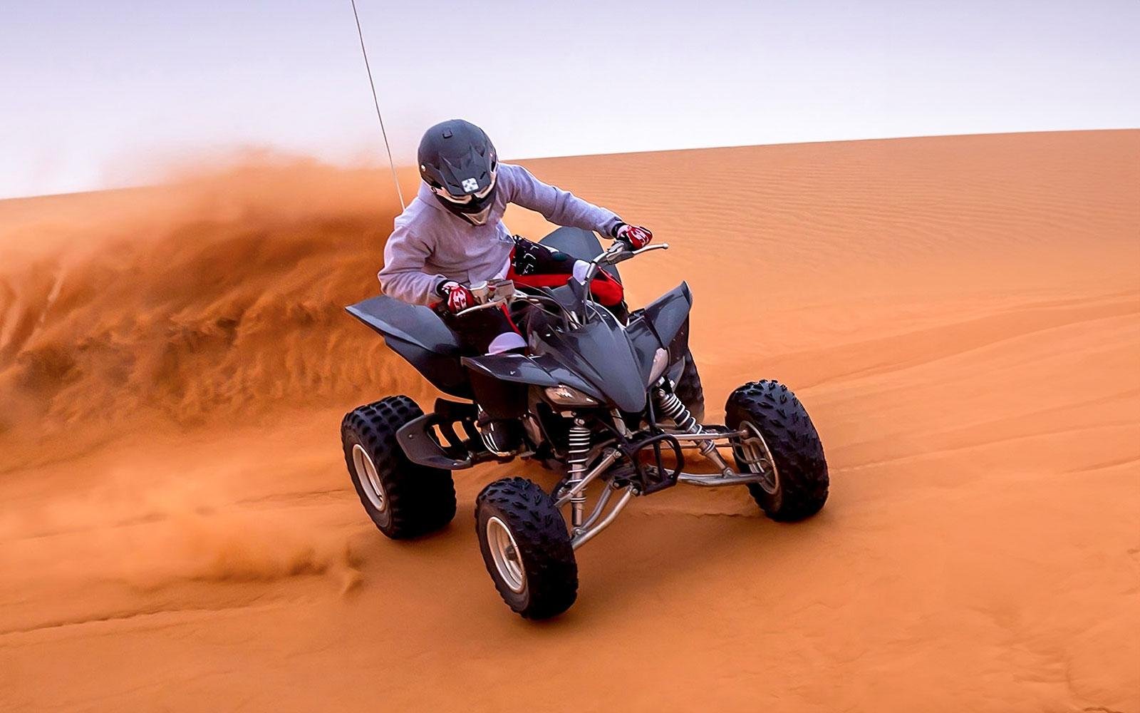 dubai desert safari with quad biking